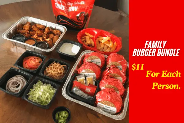Enjoy the Best Red Robin Deals 2025 | Lunch Special Menu 7 Red Robin Family Burger Bundle